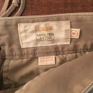 Khaki denim size 8 skirt